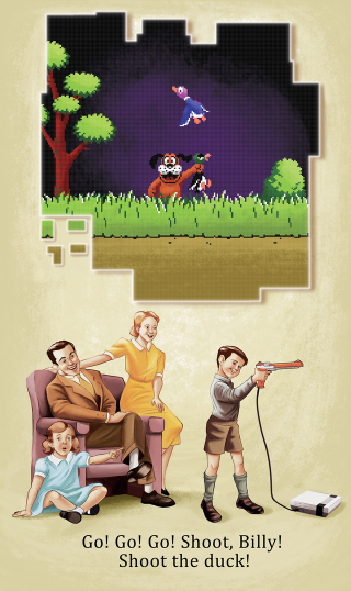 Illustration for article titled Posters Remind Us Of A More Peaceful Era In Gaming